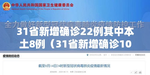 31省新增确诊22例其中本土8例（31省新增确诊103例本土88例）